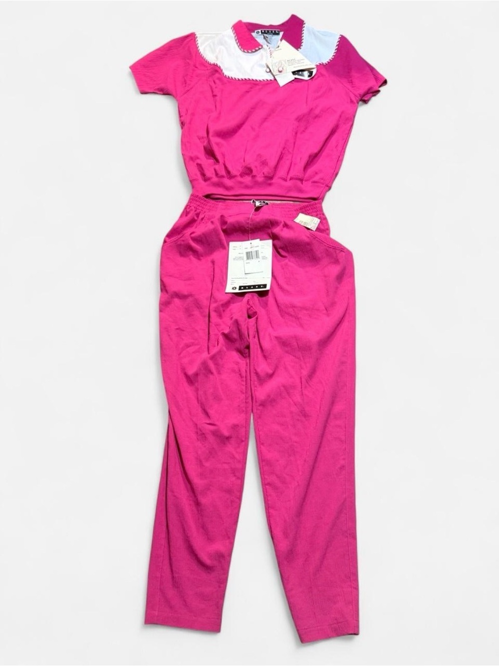 BLAST Petites Fuchsia Two-Piece Set — Petite M — Tags Attached